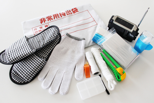 防災用品として準備しておくもの